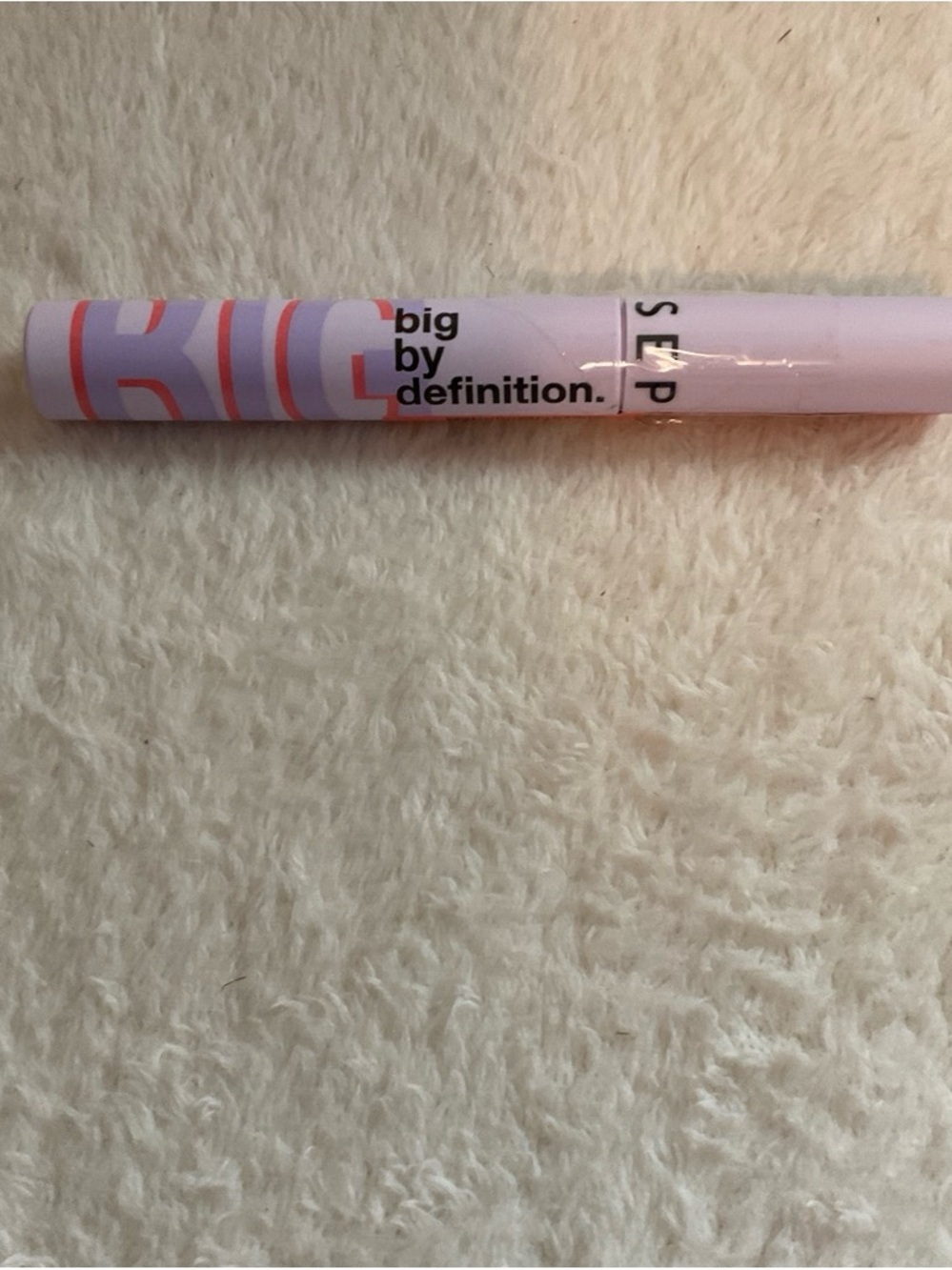 Sephora Big by Definition Mascara - Light Pink Tube with Coral Accents